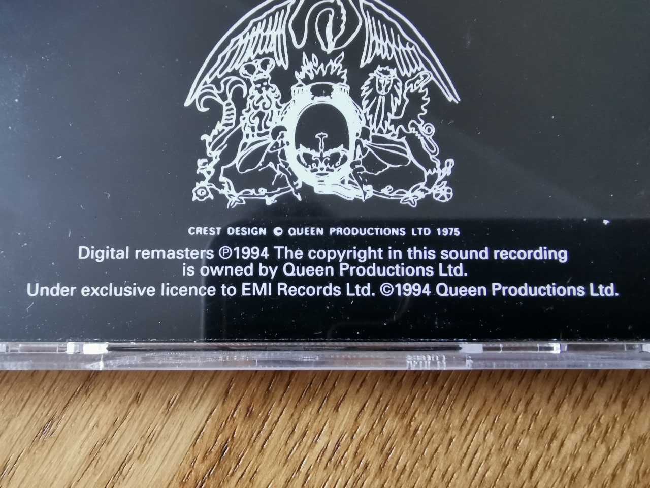 Queen - Queen II. 1994 Parlophone, AAD, DR=11 dB!