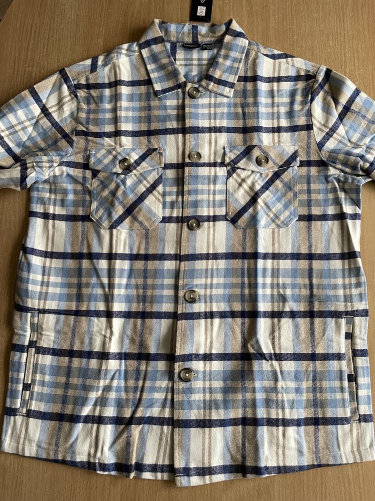 Nowa kurtka koszulowa męska overshirt Livergy, rozmiar M (48/50)