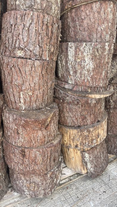 Lenha para lareira - Madeira seca - pinho pinheiro