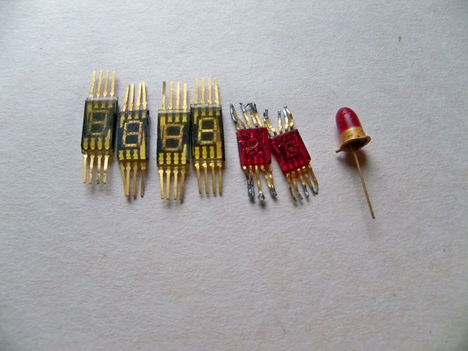 Цифровой 7-сегментный светодиодный индикатор  1 разряд