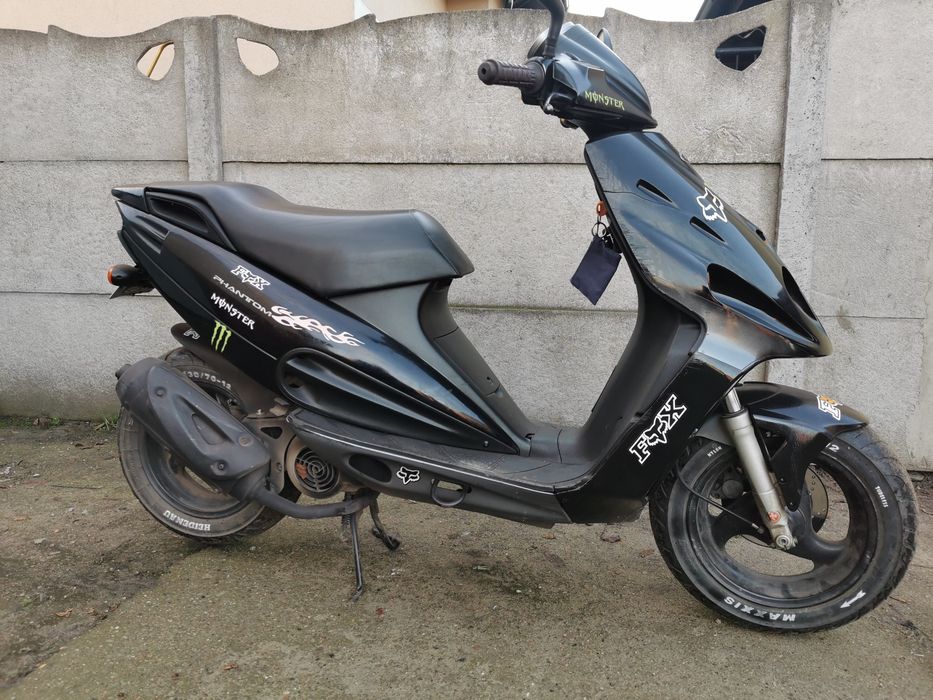 Włoski skuter Malaguti F12 po remoncie