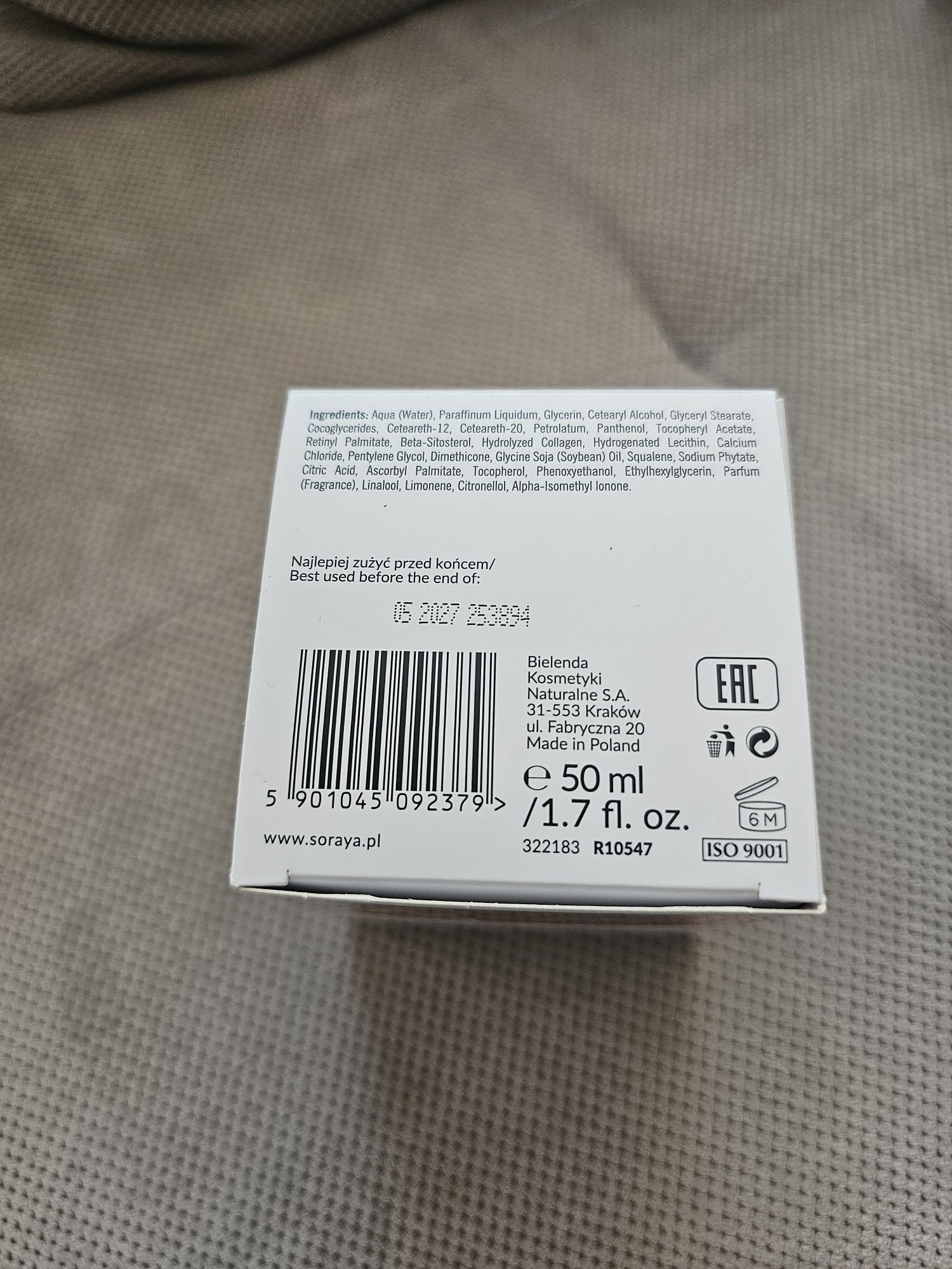 Soraya Collagen Expert regenerujący krem przeciwzmarszczkowy do twarzy