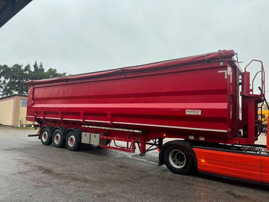 Kempf  Naczepa wywrotka Kempf 70m3 długość 13,4m  osie Mercedes