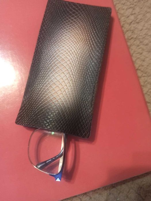 etui na okulary, skóra