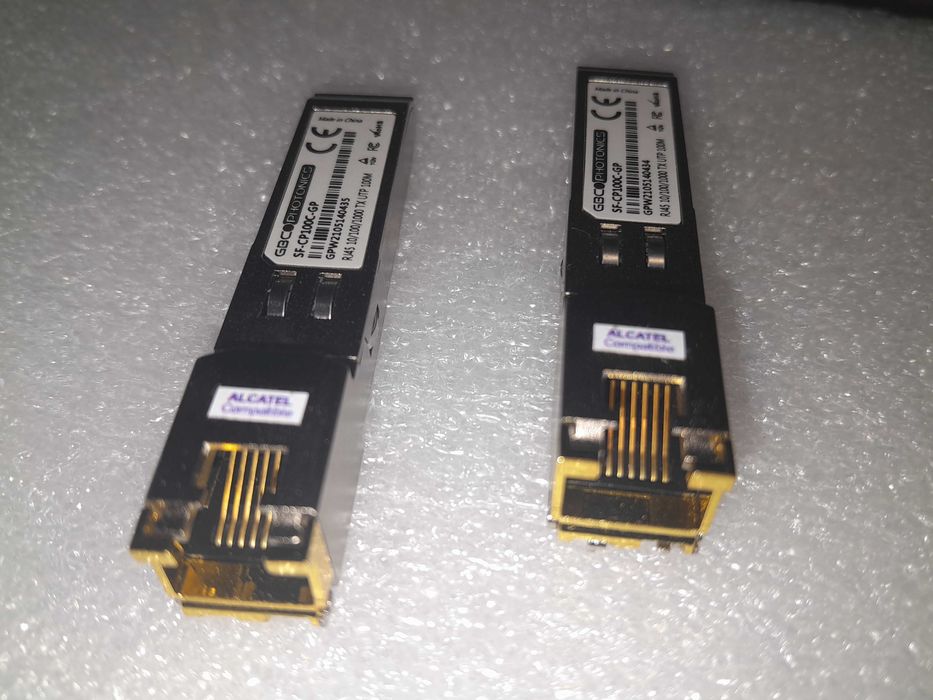 MODUŁ GBC PHOTONICS SF-CP100C-GP Z gniazdem RJ-45 2 sztuki w zestawie