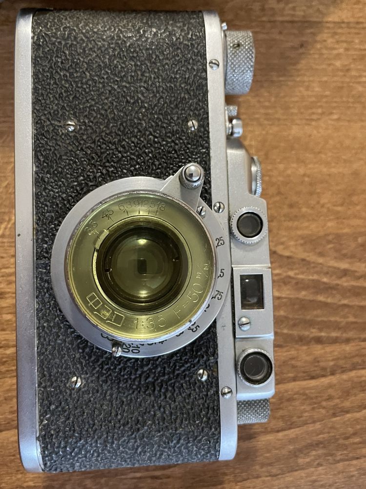 Фотоаппарат ФЭД 1 с обьективом 1/3.5 1951 год.