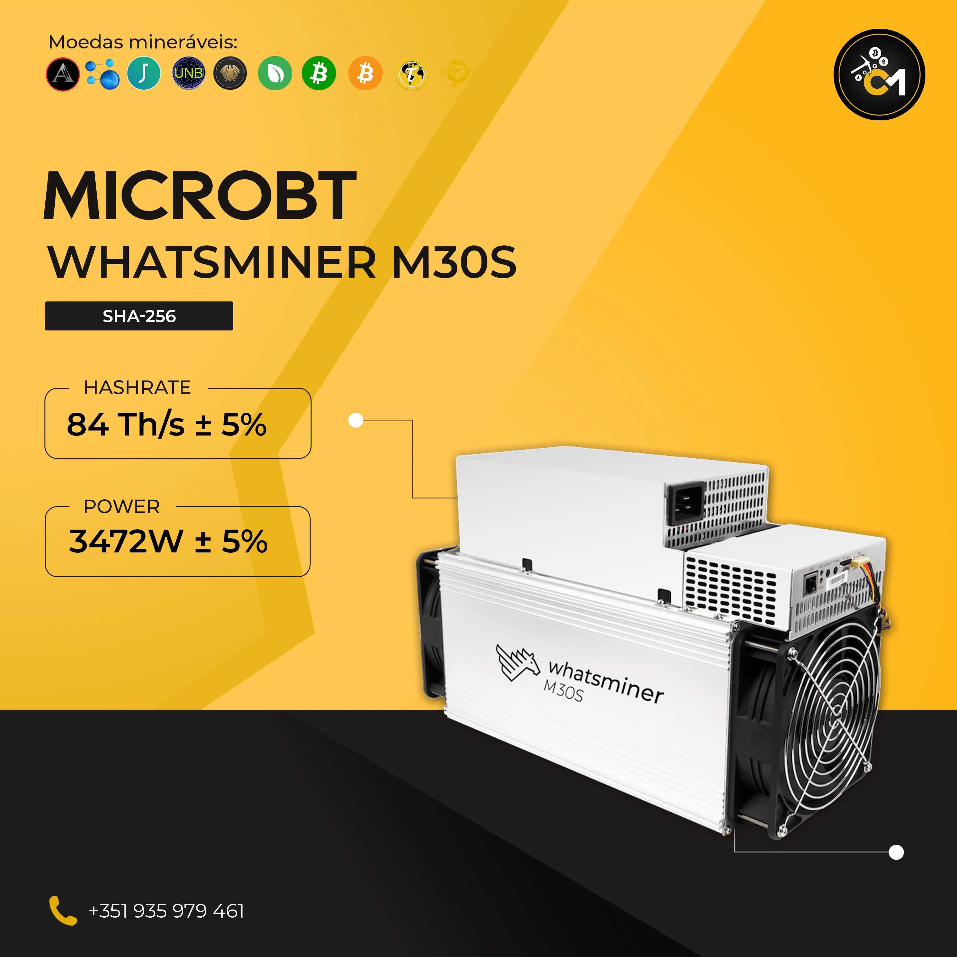 MicroBT Whatsminer M30S 84 Th/s