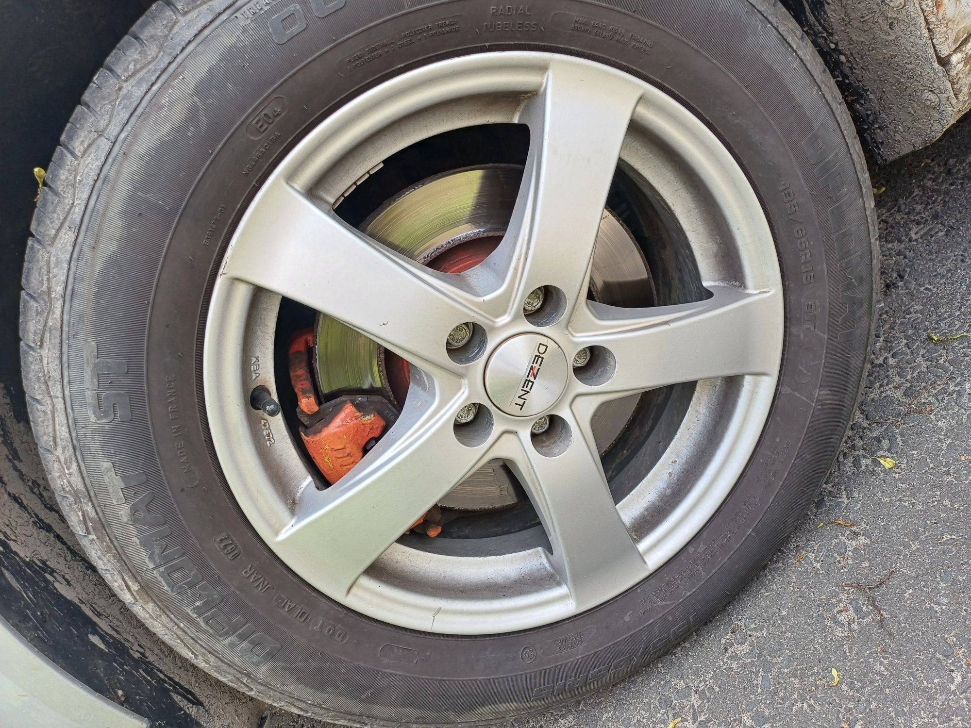 Koła letnie alufelgi DEZENT 5x100 vw audi skoda