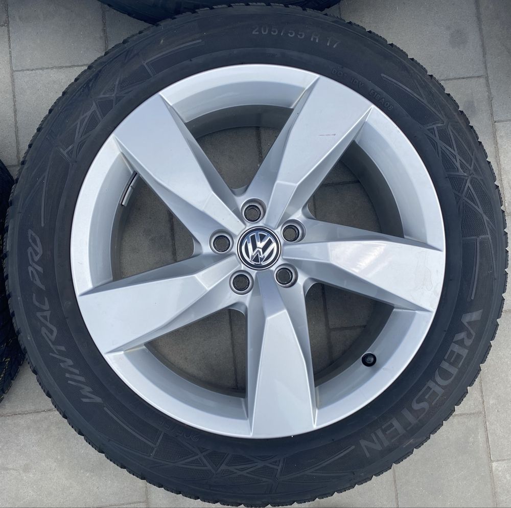 Alufelgi z oponami 205/55 R17 VW T-Cross Taigo Felgi Opony 5x100 ET 39