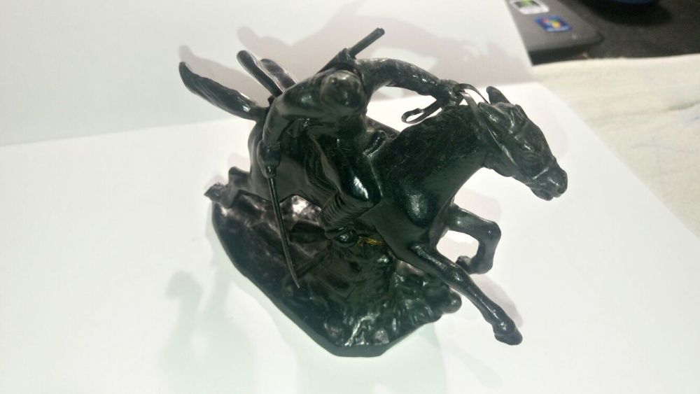 Статуэтка Касли чугун "Лихой буденовец. За власть Советов" 1974 г.в.