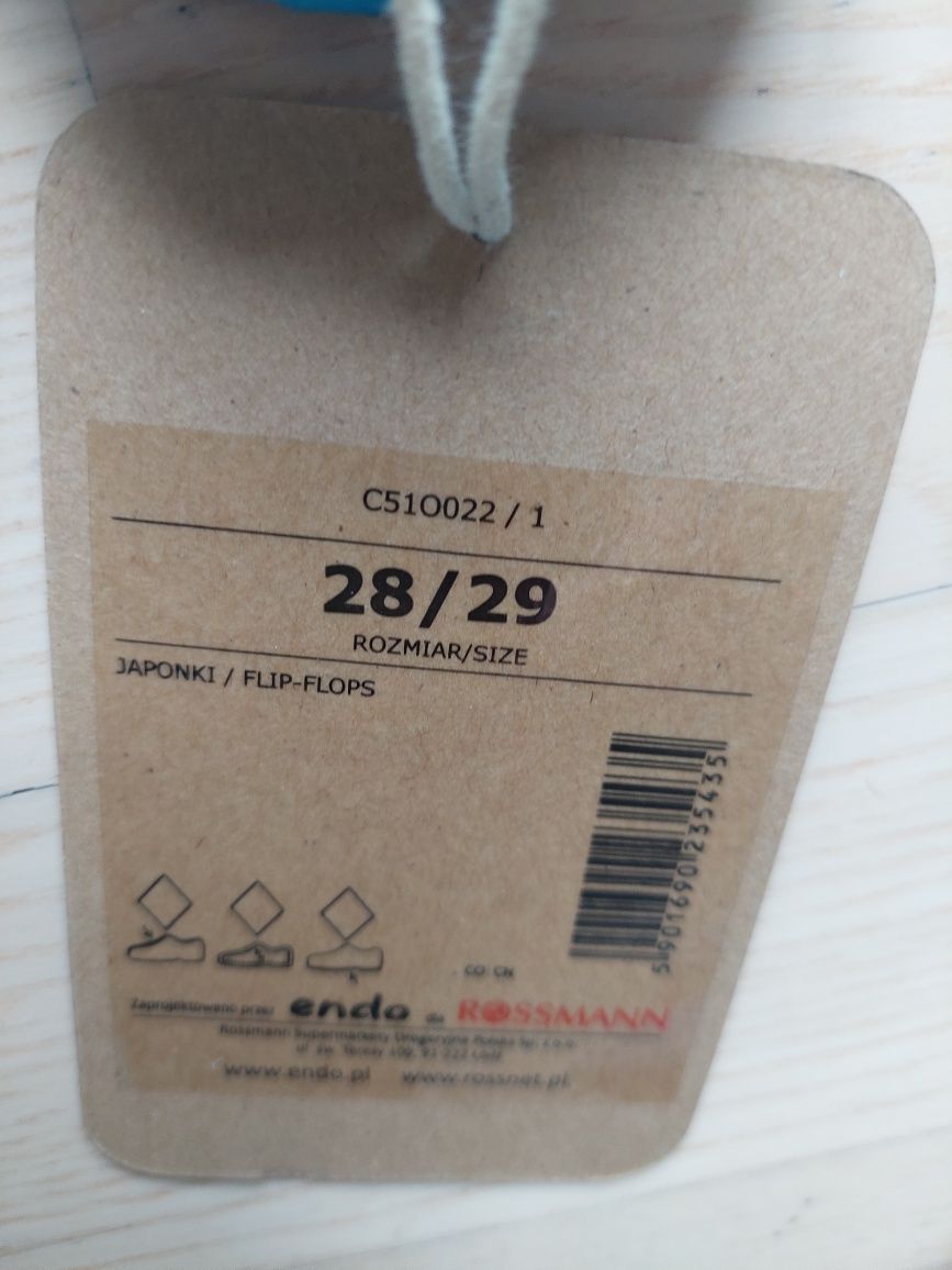 japonki chłopięce r 28/29 nowe Endo