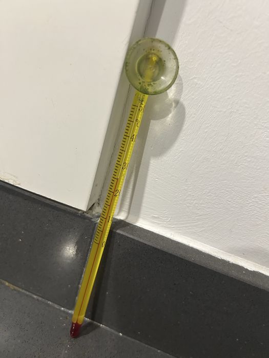 Termometro de vidro para aquario