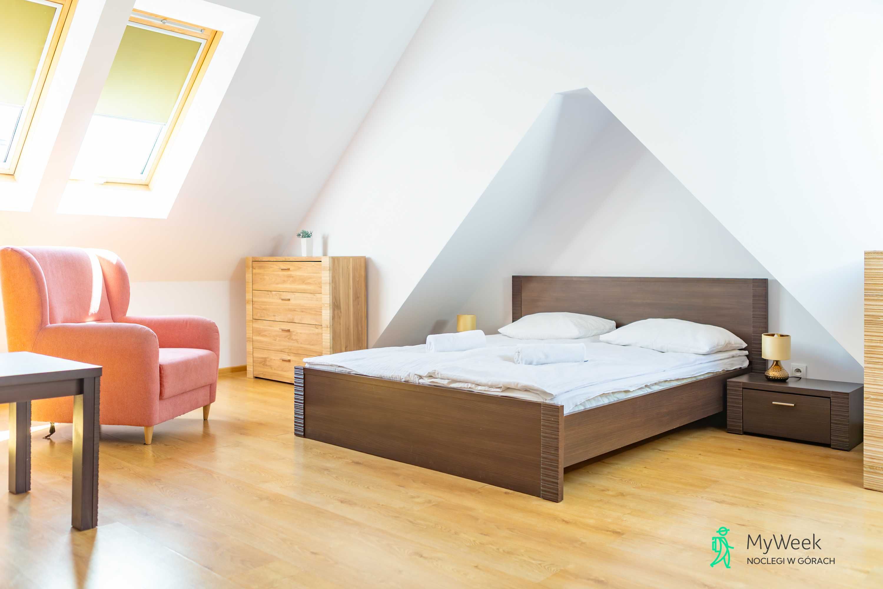Apartament w Karpaczu z kominkiem