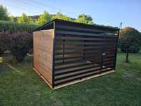 Kojec dla psa 3x2 box, deski drewno