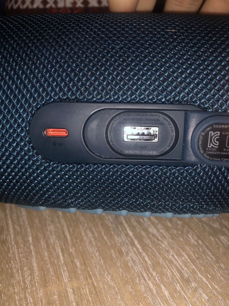 Jbl charge 5(azul)