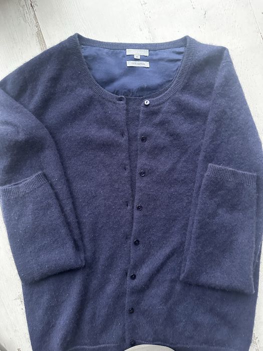 Кардиган синий 100% кашемир Франция