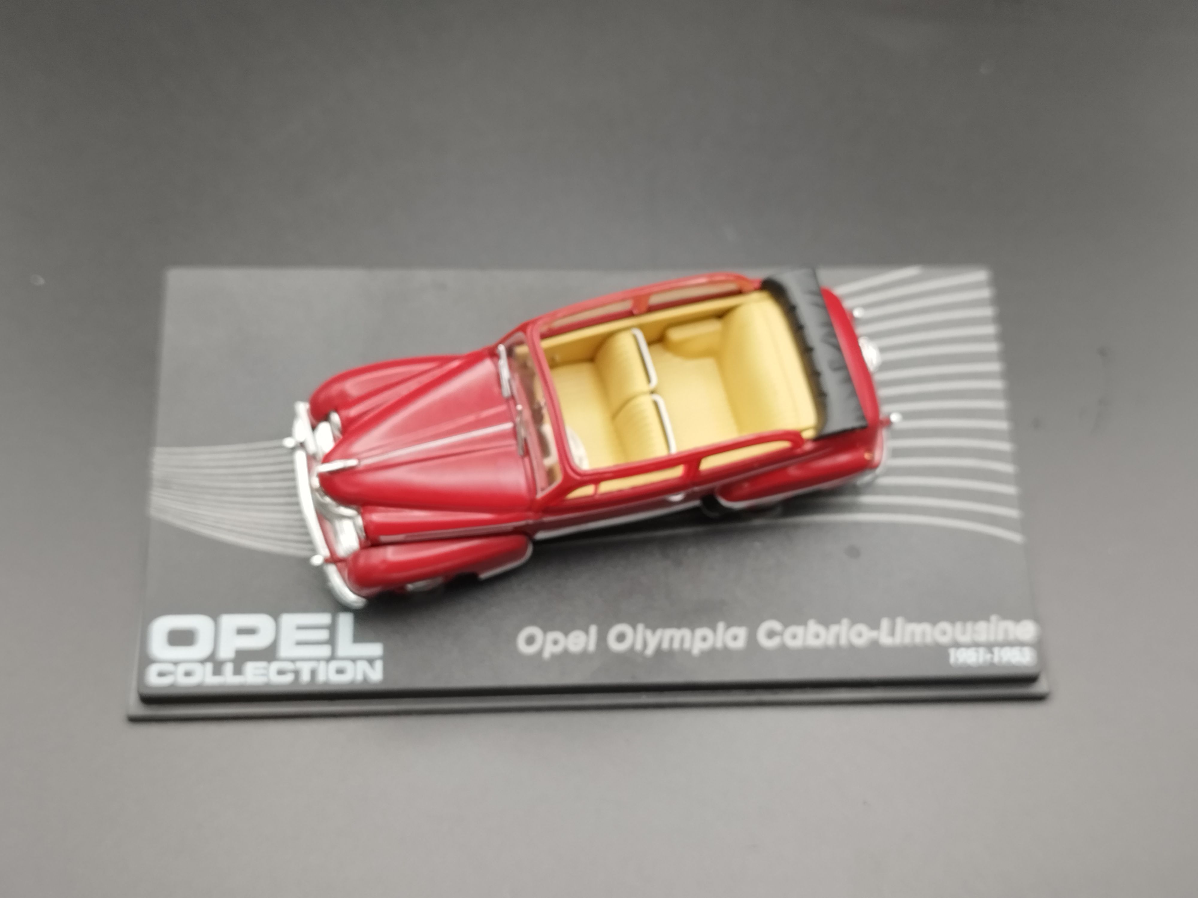 1:43 Opel Collection 1951-53 Opel Olympia Cabrio-Limousine model