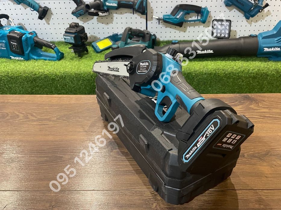 Цепная пила Makita DUC360BL 36V с маслоподачей и АКБ сучкоріз кусторіз