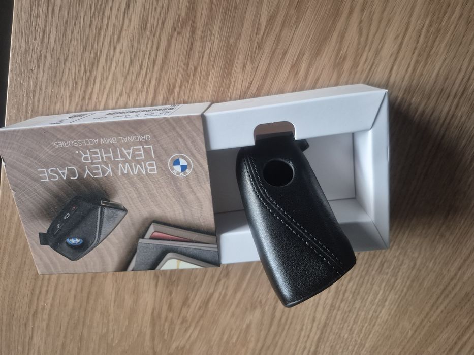 Skórzane etui na kluczyk 3 Gen Nappa BMW OE