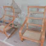 2 cadeiras ikea apenas a base