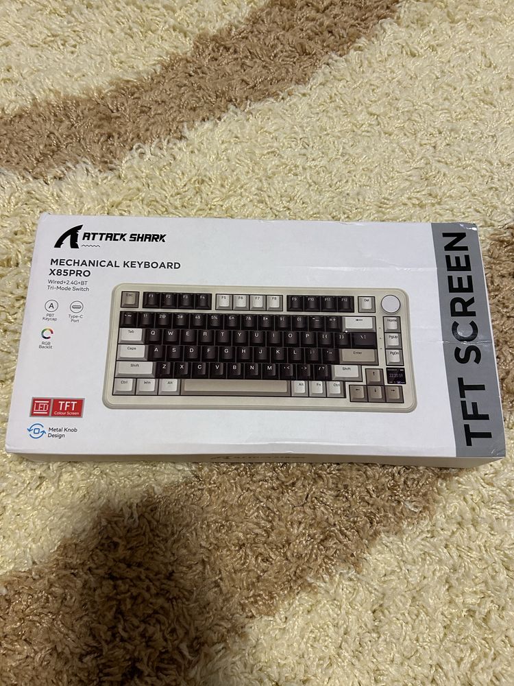 Клавиатура Attack Shark X85 Pro Нова!
