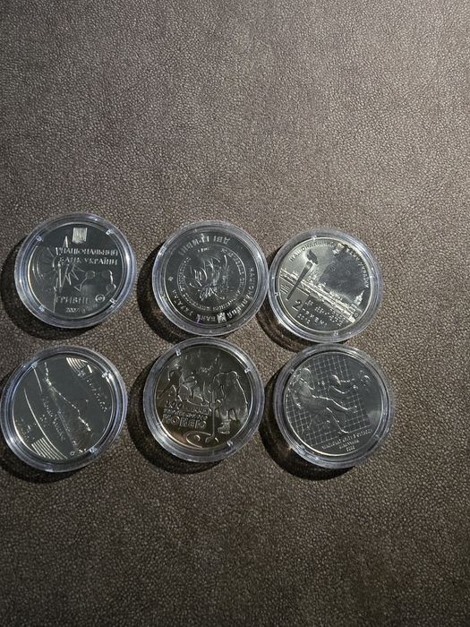 Серія спорт 6 монет