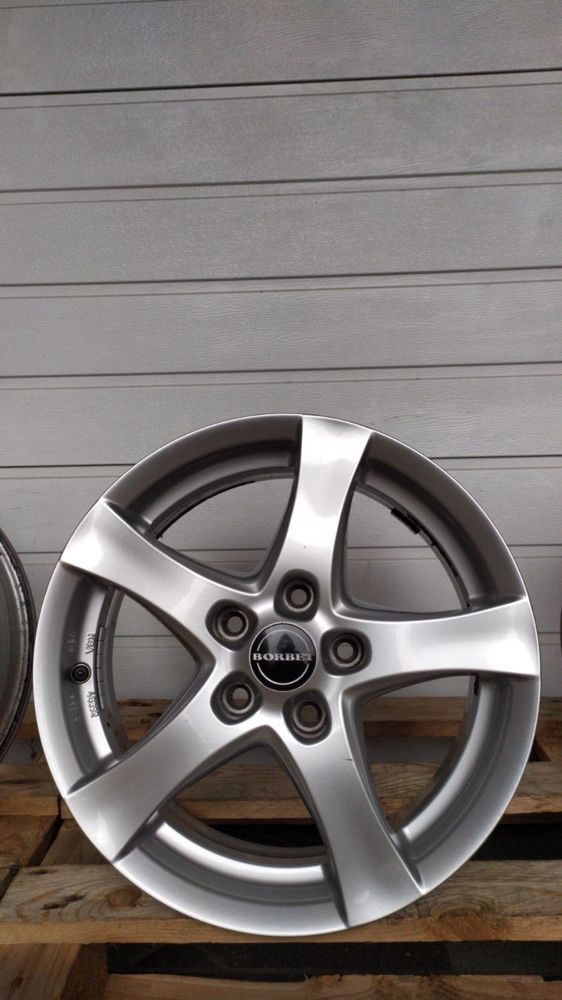 Felgi aluminiowe BORBET 16'' 5x112 ET38 AUDI  SKODA MERCEDES (OL375)