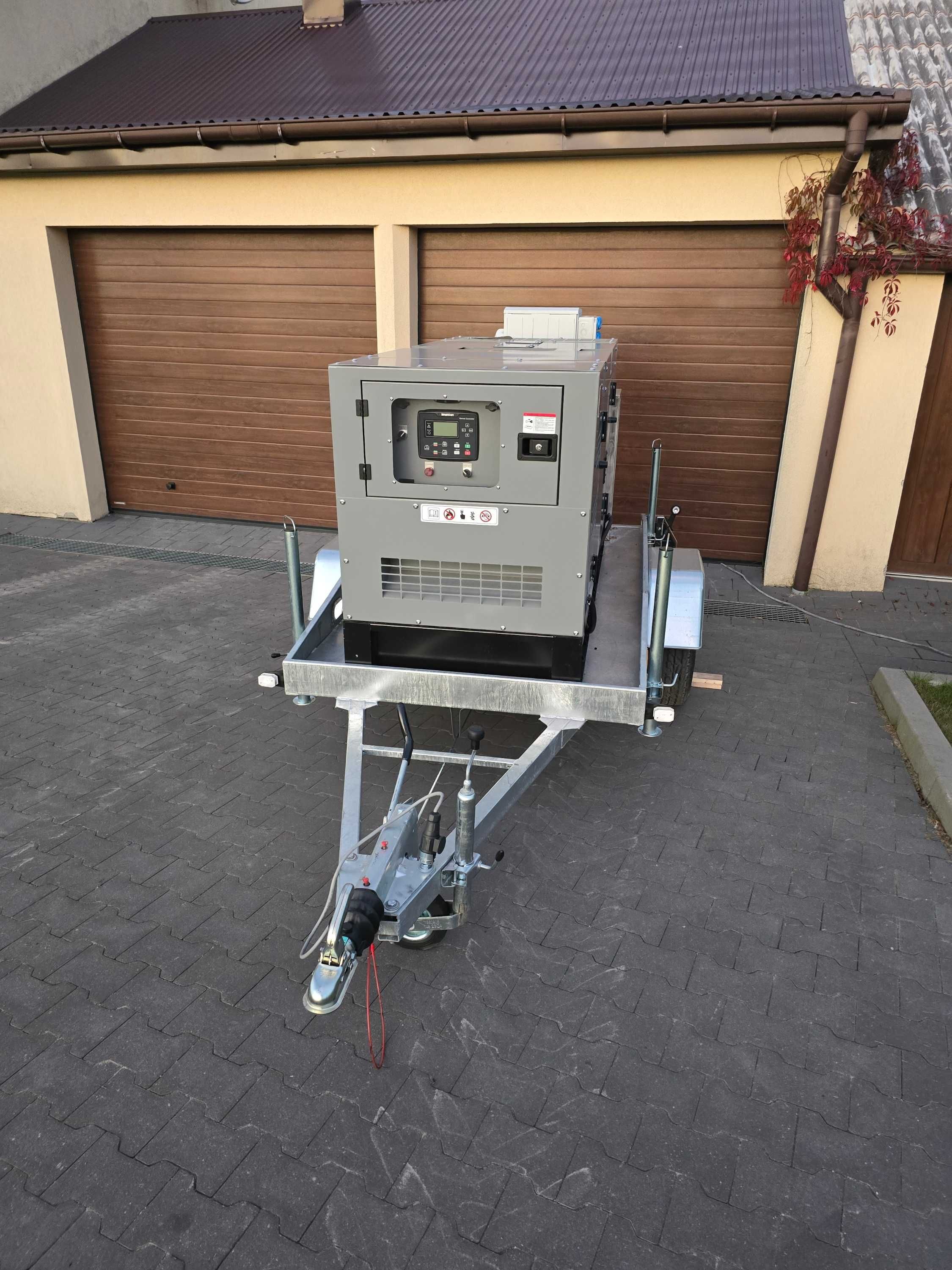 Agregat prądotwórczy  20kW wynajem