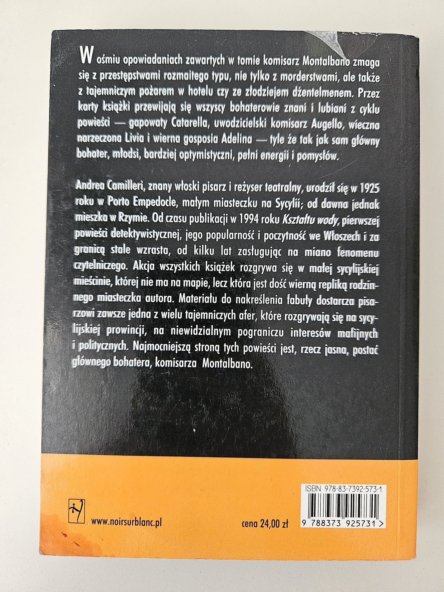 Andrea Camilleri Śmierć na otwartym morzu.