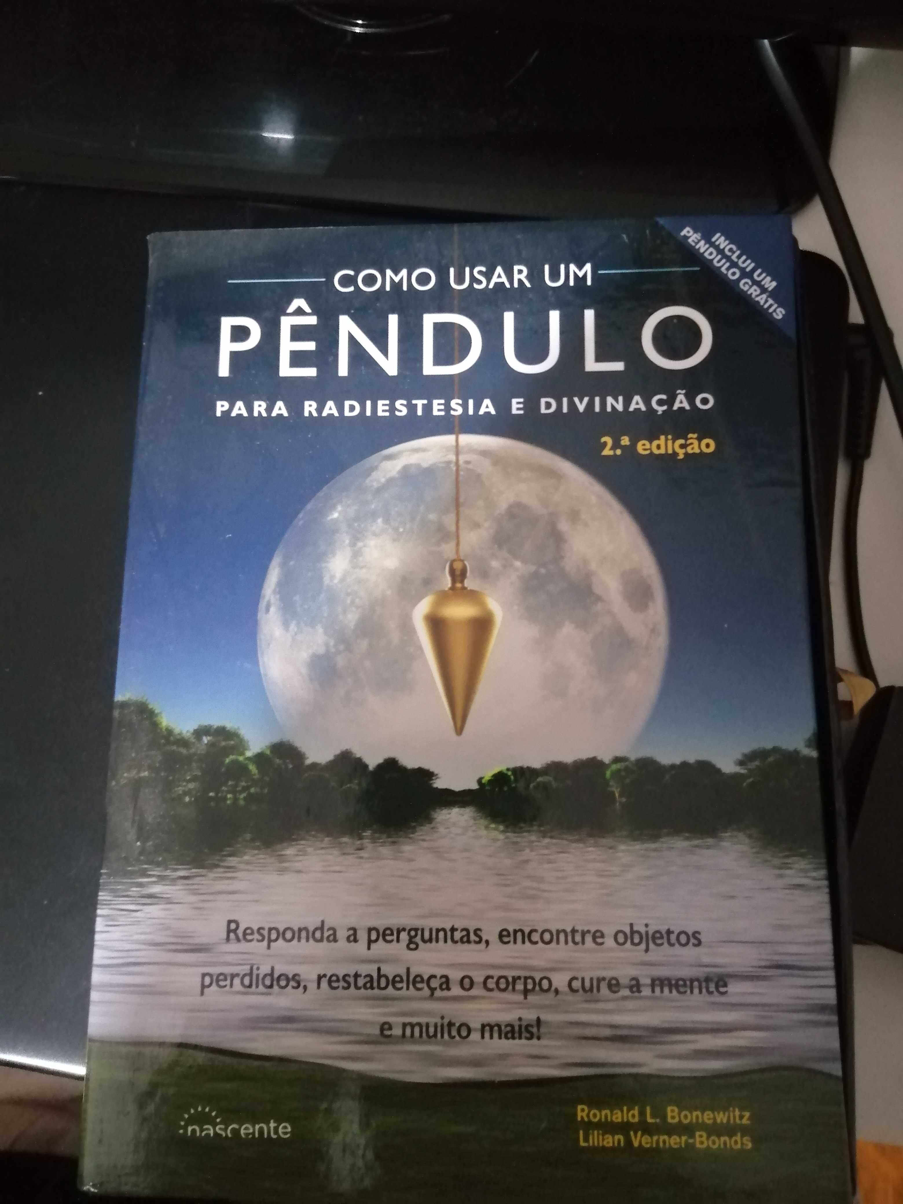 Livro aprender a usar o pêndulo com extras