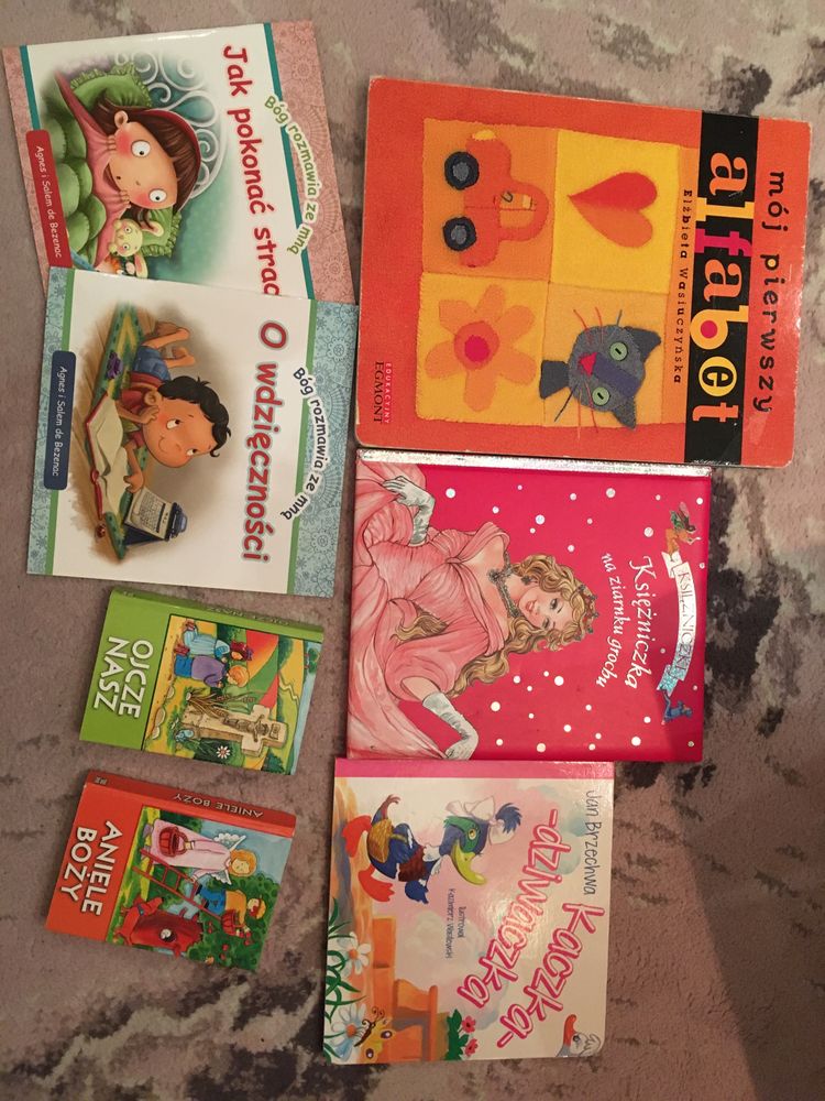 Komplet książeczek dla dziecka, alfabet