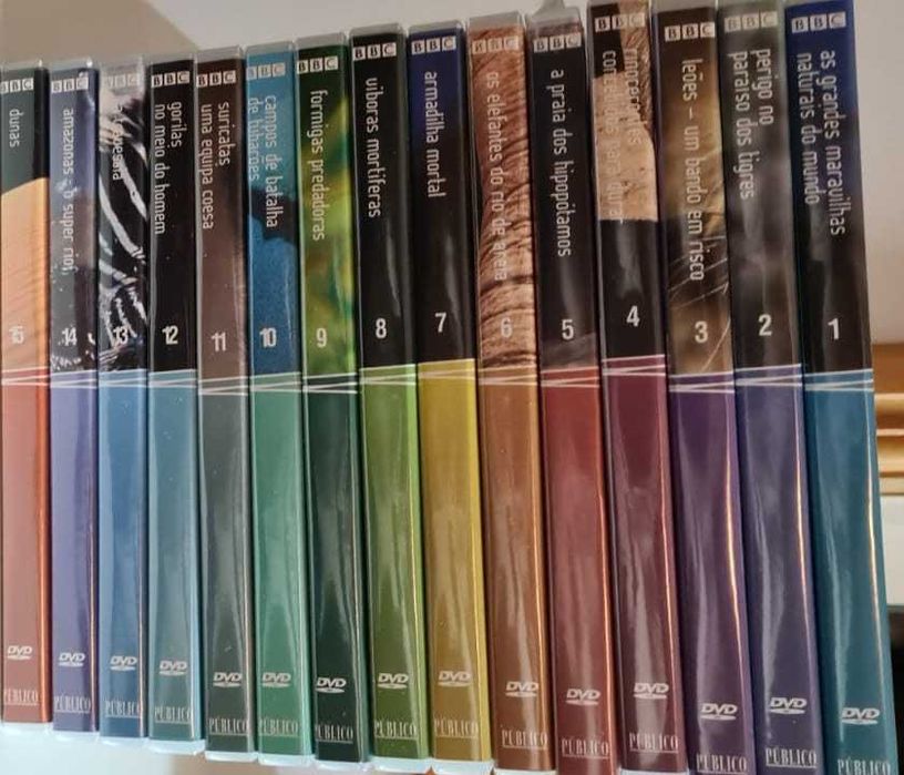 Coleção Natural World da BBC - 15 DVD's