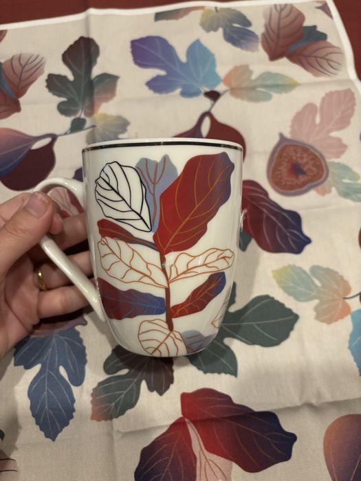 Caneca e guardanapo figo Loja do gato Preto