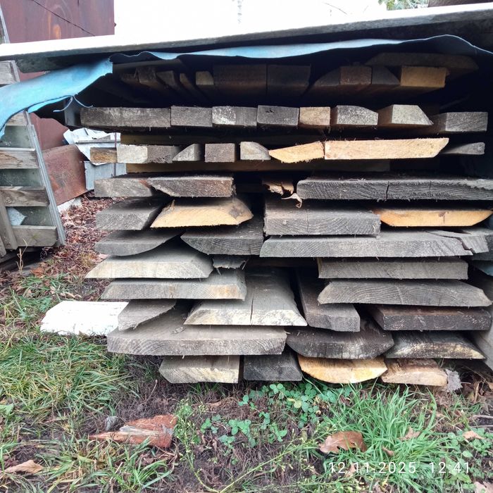 дошка необрізна соснова суха (природня сушка) 25-30 мм, L 4,5 м