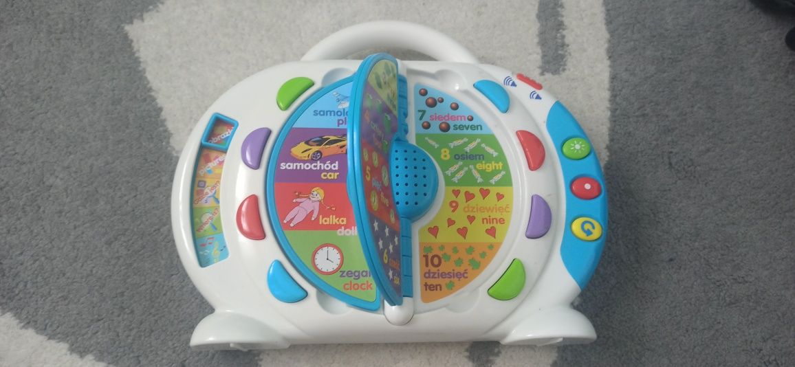 Zestaw zabawek dla dzieci BOX - kierownica + elektroniczna książeczka
