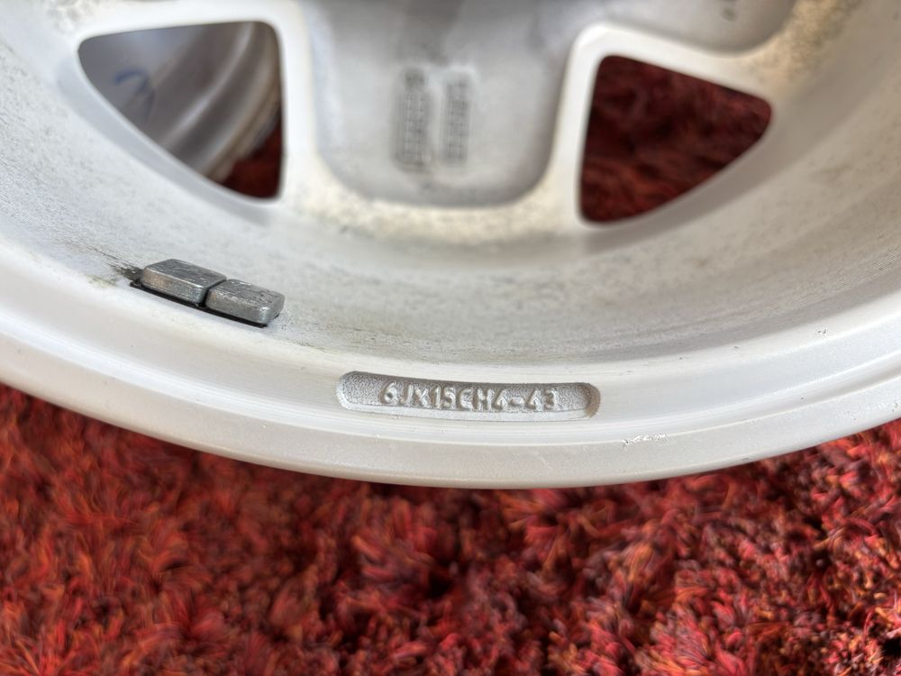 Original Renault Megan Scenik Sandero Clio Dacia Logan R15 4x100