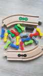 Łączniki 20 sztuk do torów drewnianych IKEA Playtive Brio