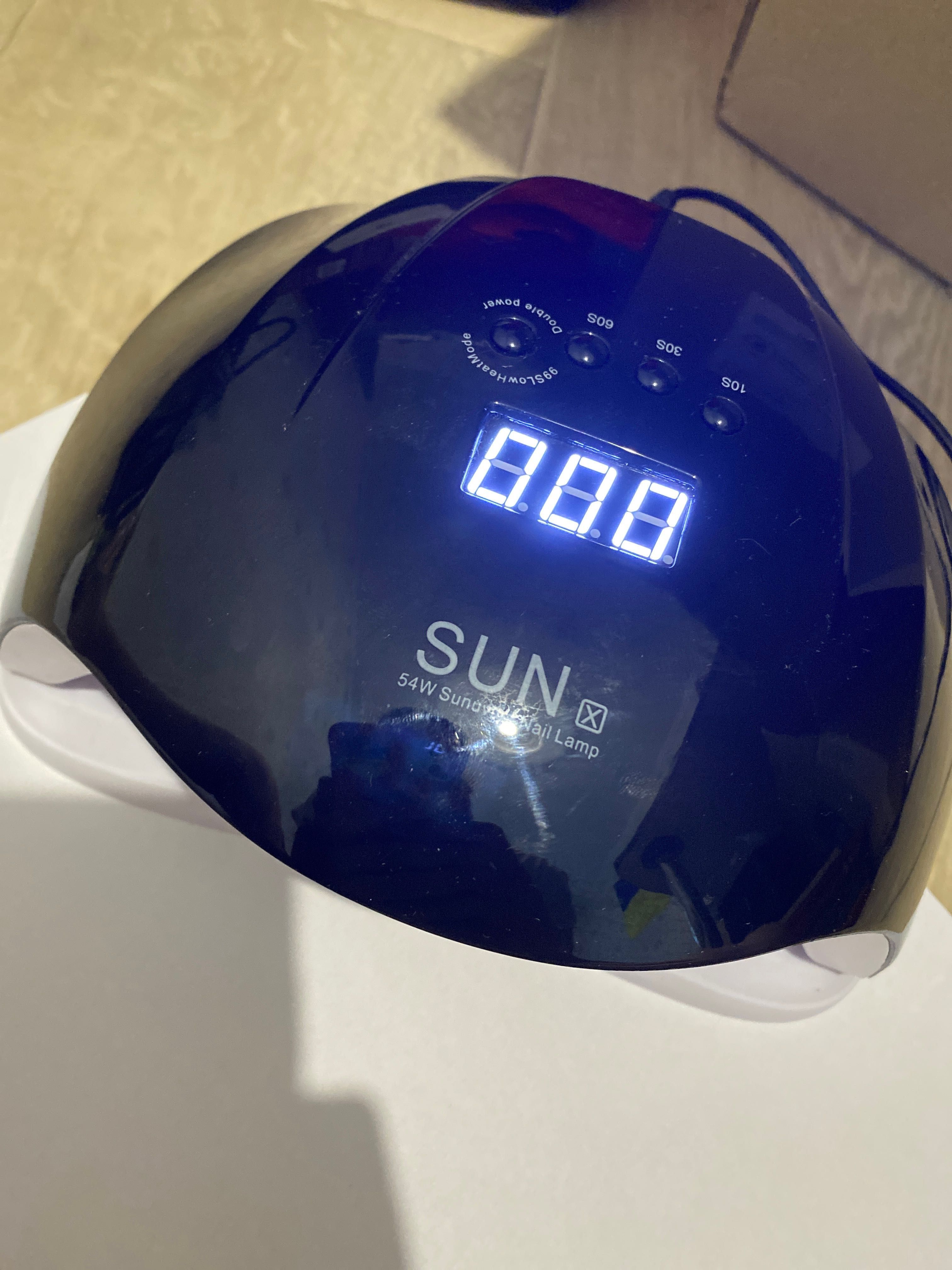 Лампа для манікюру Led/uv гібрид sun x 54 Вт