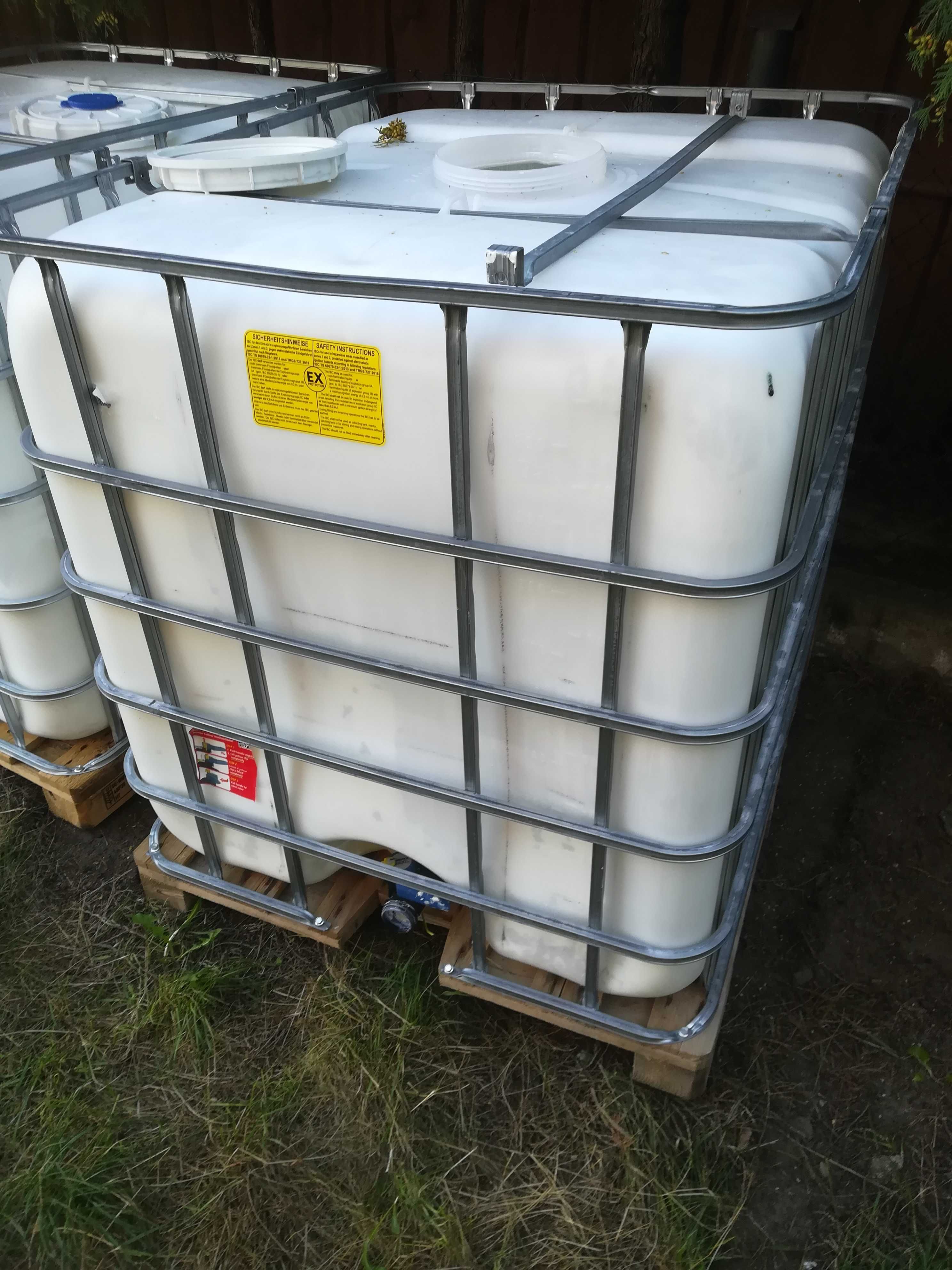 Zbiornik 1000/600 litrów Mauzer IBC