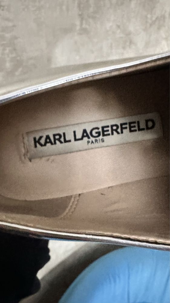 Жіночі лофери karl lagerfeld кеди туфлі лоферы кеды Лагерфельд