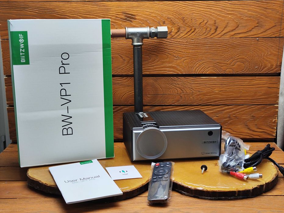 Projektor BLITZWOLF BWVP1 Pro 2800 Lumenów Miracast Wifi