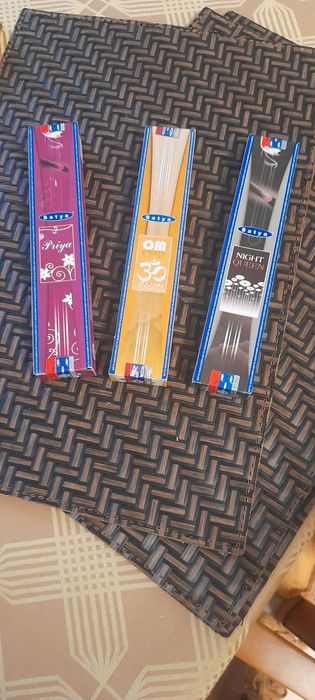 15 Icensos Satya, 3 Fragrâncias, 15g