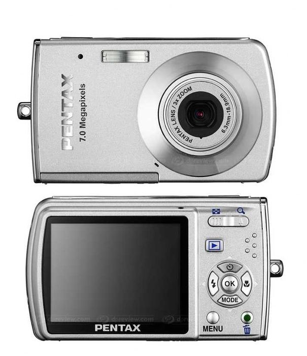 Aparat Cyfrowy Pentax Optio M30 Ultra Slim 18 mm 7,1 Mp 2x akumulator