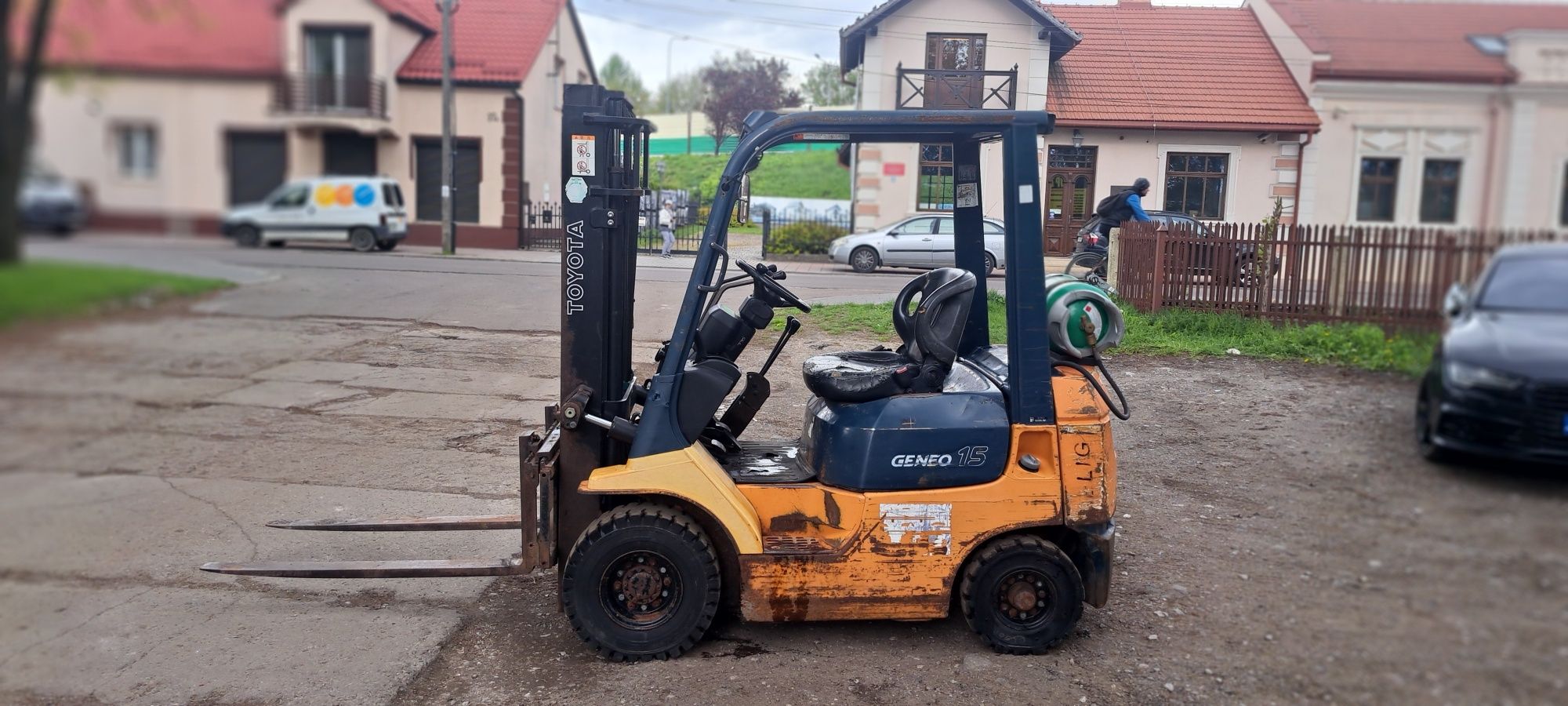 Toyota 7fg15 1.5t przesow rok 06 transport