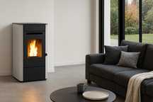 Piec piecyk kominek na pellet ELSA 9,5 kW Eva Calor