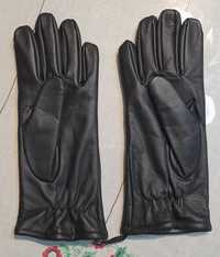 Rękawiczki zimowe skórzane