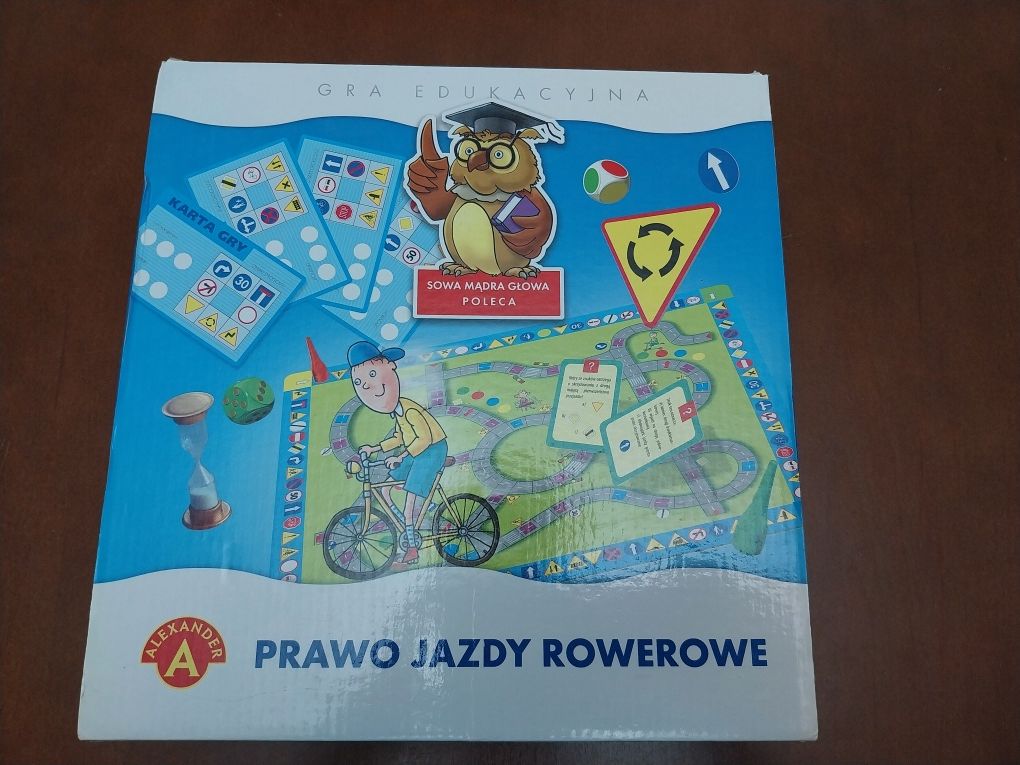 Prawo jazdy rowerowe-gra edukacyjna