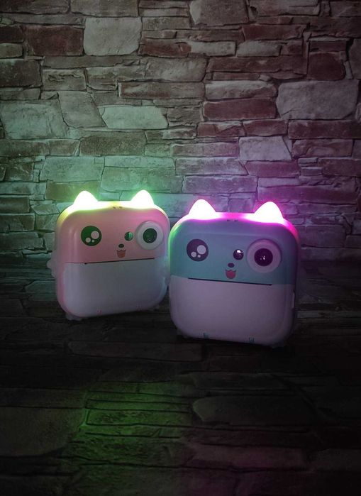 Дитячий фотоапарат Q5 / Миттєвий друк + принтер / Карта пам'яті 32Гб