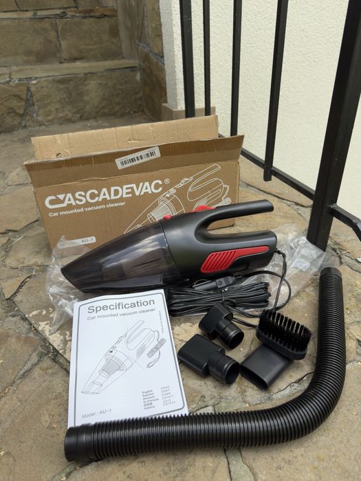 cascadevac car mounted vacuum cleaner