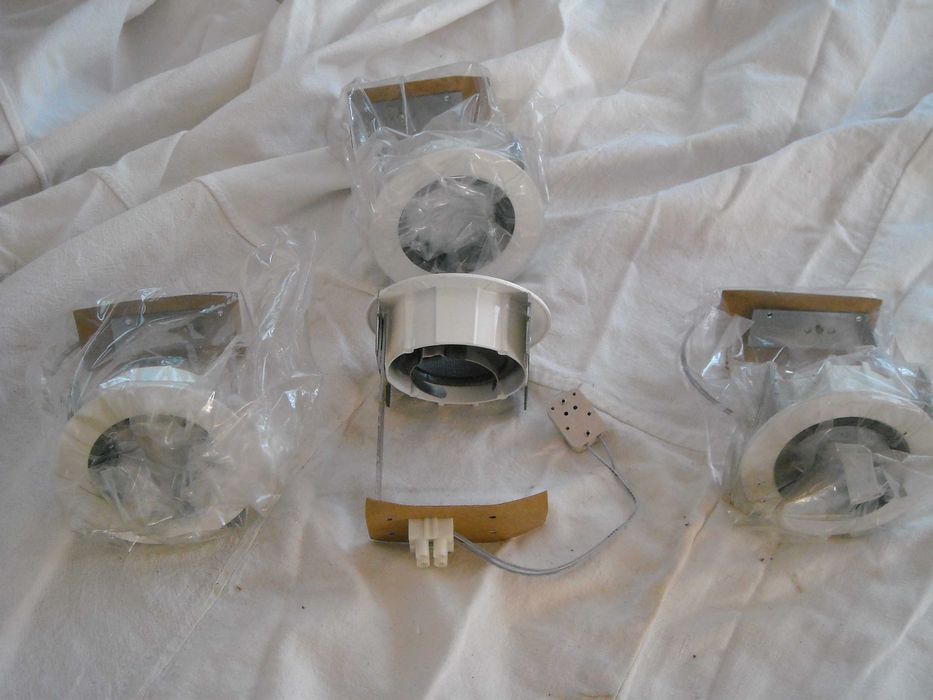 4x apliques para tecto falso para lâmpadas de halogéneo